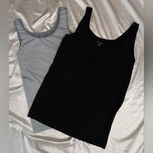 Basic Black and Gray Shapewear Tops